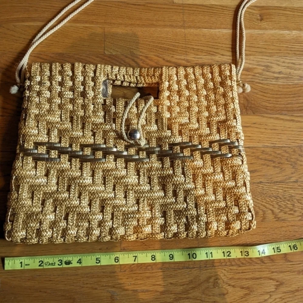 Made‎ in Italy Woven Crossbody Purse
